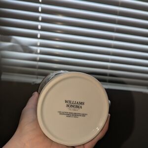 Williams Sonoma Ceramic Canister - Cream